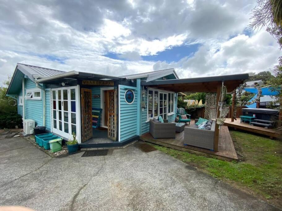 The Salty Bach Villa Raglan Exterior photo